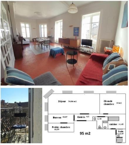 Les 7 Balcons, Comedie-Gare, Parking, Spacieux Lumineux Appt Haussmannien Монпелье Экстерьер фото