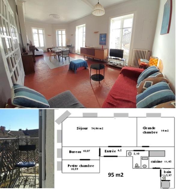 Les 7 Balcons, Comedie-Gare, Parking, Spacieux Lumineux Appt Haussmannien Монпелье Экстерьер фото